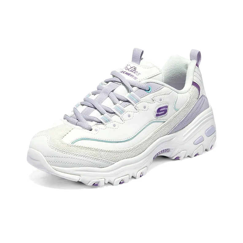 Skechers D'lites 1.0 Sneakers 'White Purple' Women's-2