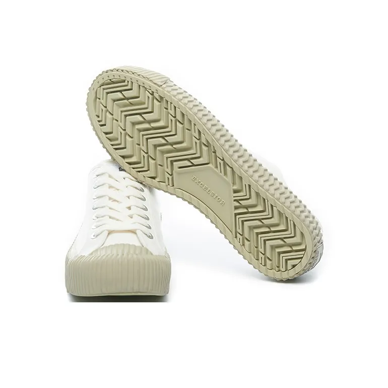 EXCELSIOR Cookie Shoes BOLT LO Classic Platform Anti Slip Wear Resistant Low Top Canvas Shoes Unisex Gray Green-4