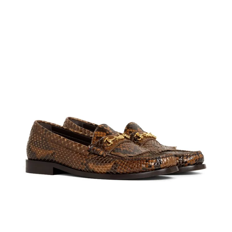 CELINE Loafers Women's Caramel-2