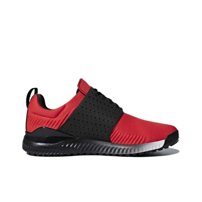 Adidas Adicross Hombre Anti Slip Wear Resistant Low Top Golf Shoes Men's China Red-1