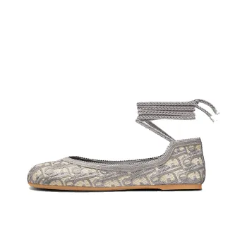 DIOR POÈME Casual Single Shoes Women's Greige