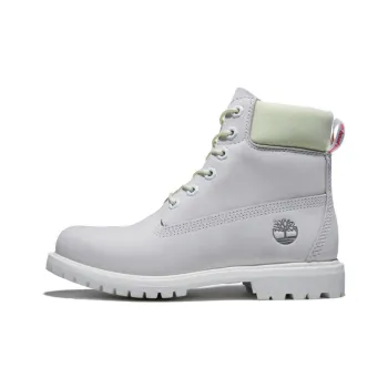 Timberland Premium 6 Inch Waterproof Boot 'Bright White Waterbuck' Women's