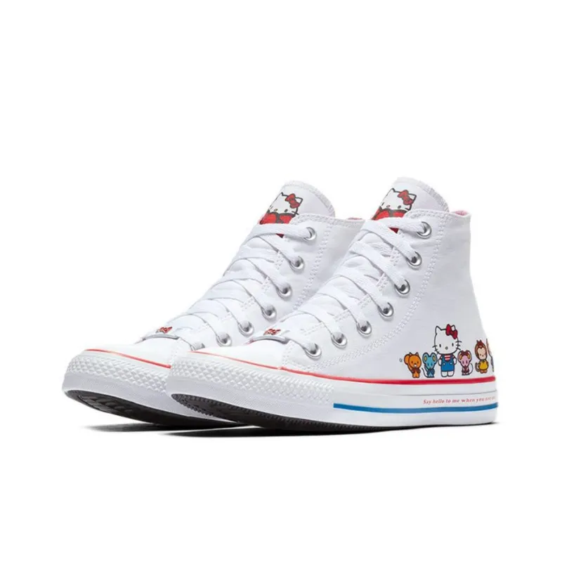 Converse Chuck Taylor All Star Hi Hello Kitty White-3