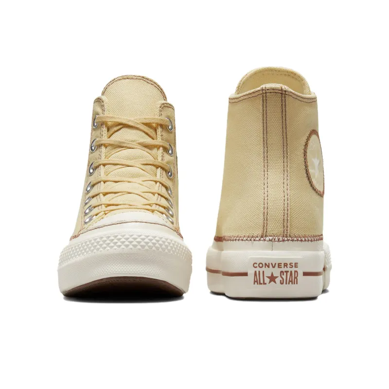 Converse Chuck Taylor All Star Lift Platform 'Yellow Brown' Women's-2