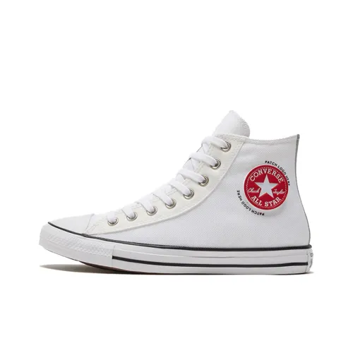 converse jimi Chuck 70 Hi Knöchelhohe Sneaker in dunklem Soba 'White Red'