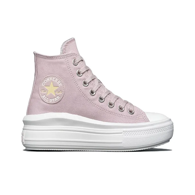 Converse Chuck Taylor All Star Move Platform Hi Stone Mauve Women's-1