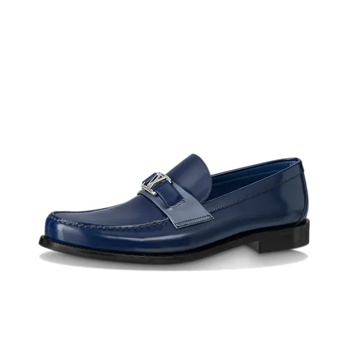 LOUIS VUITTON MAJOR Women's Casual Shoes Men Blue