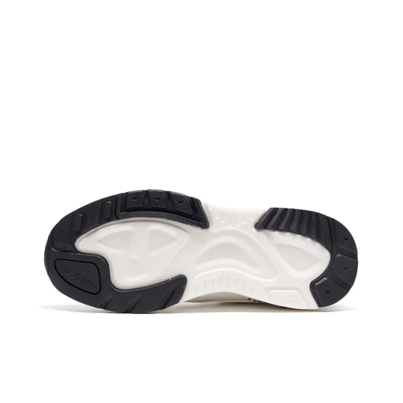 XTEP Light Year 1.0 Chunky Sneakers Women's Low Top White/Black-4