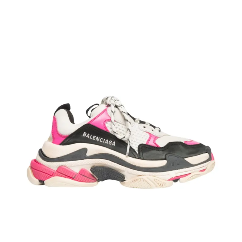 Balenciaga Triple S Neon Pink 2019 Women's-1