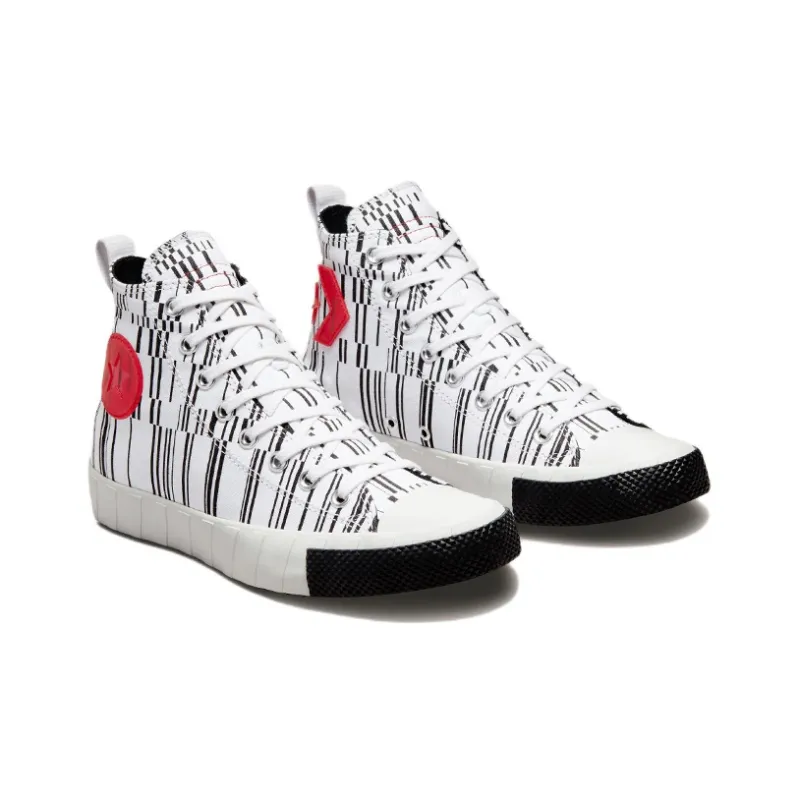UNT1TL3D Converse High 'Translucent Barcode White University Red'-2