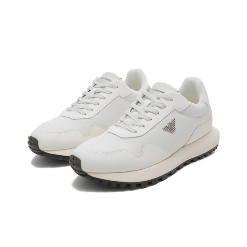 EMPORIO ARMANI Sustainability Values Lace Up Sneakers-2