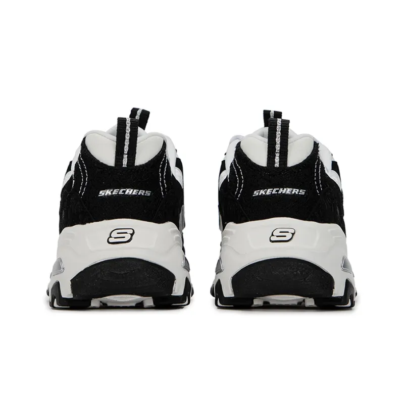 Skechers DLites 1.0 'Black White' Women's-3