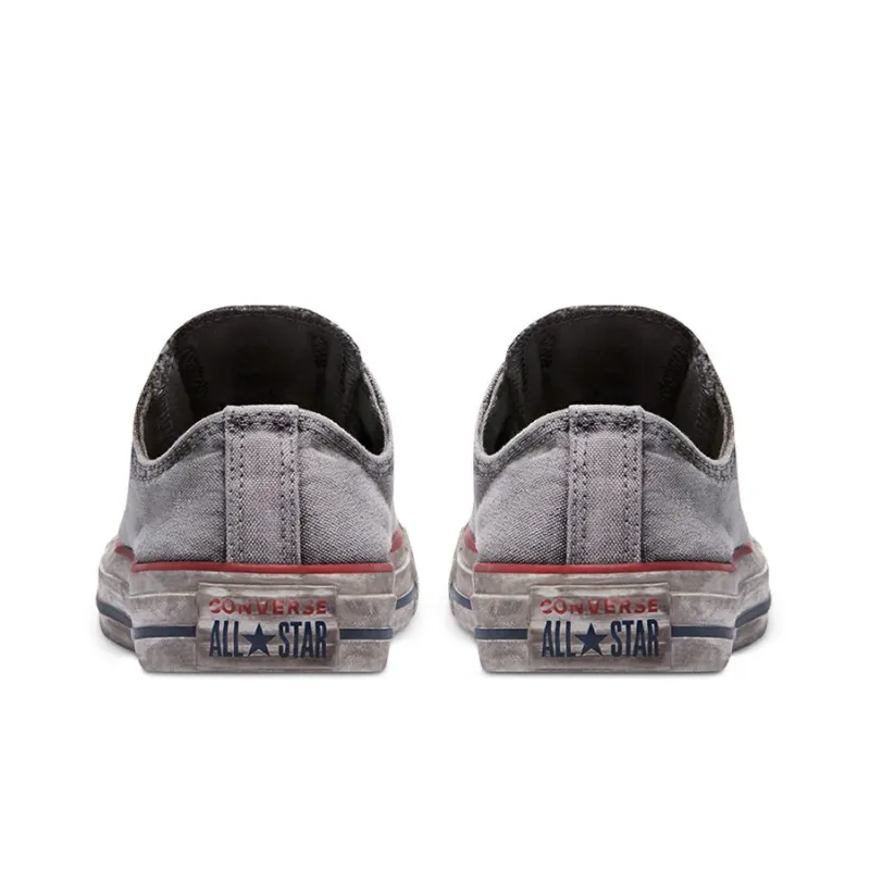 Converse Chuck Taylor All Star Basic Wash Shoes Grey-4