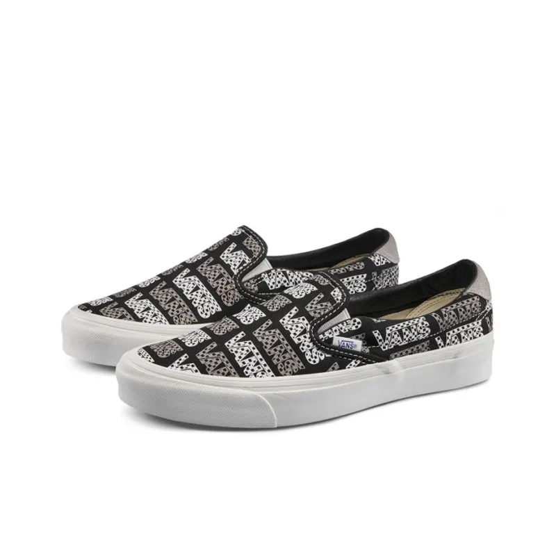 Slip On Vans 59 Lx 'Black Logo Checkerboard'-1