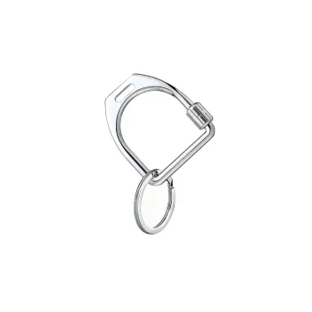 HERMES Keychains Unisex Silver