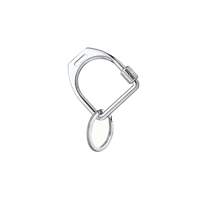 HERMES Keychains Unisex Silver-0