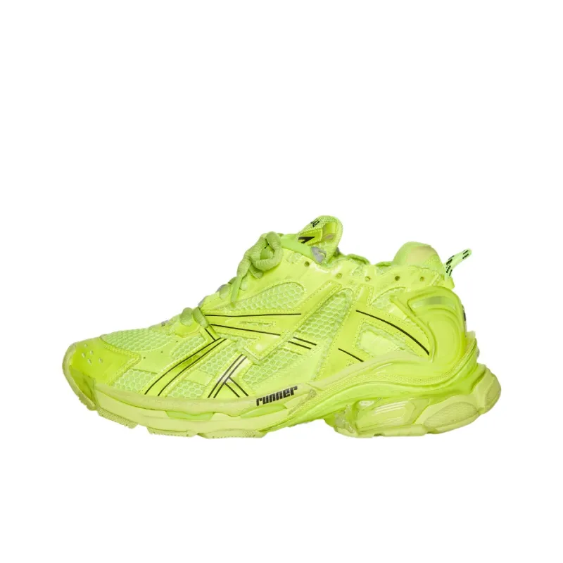 Balenciaga Runner Sneakers 'Fluorescent Yellow'-0