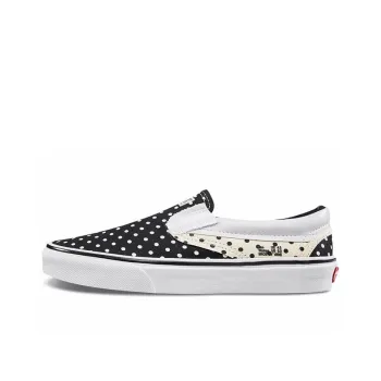 Vans Classic Slip On 'Black White Sail' Women's