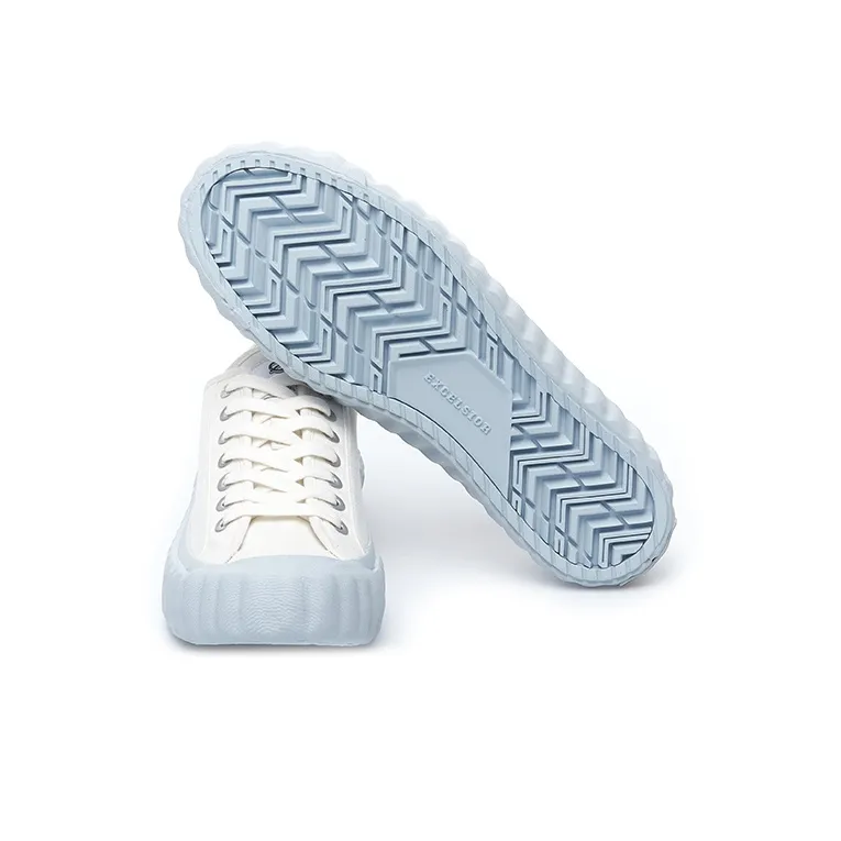 Excelsior Canvas Shoes Unisex Low Top White/Blue-4