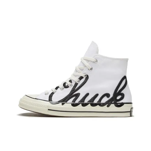 Converse Chuck Taylor All Star 70 Hi Scripted Signature White