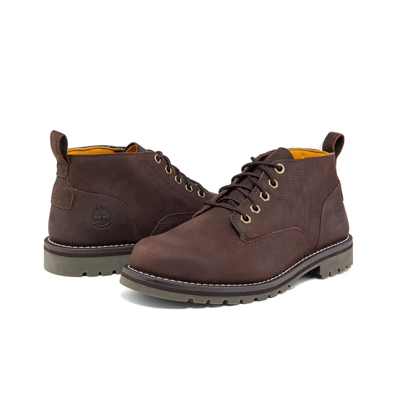 Timberland Redwood Falls Waterproof Wide Fit Chukka Boots 'Dark Brown Full Grain'-4