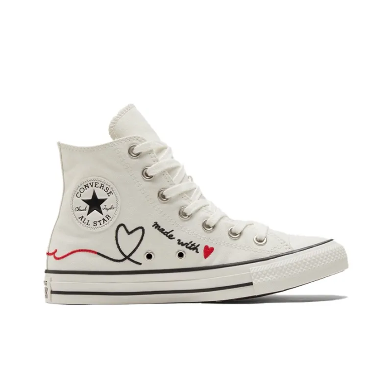 Converse Chuck Taylor All Star High 'Made With Love White'-1