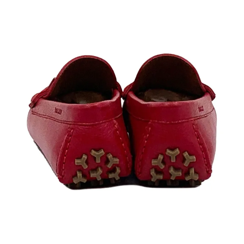 BALLY Casual Single Shoes Women's Red-5