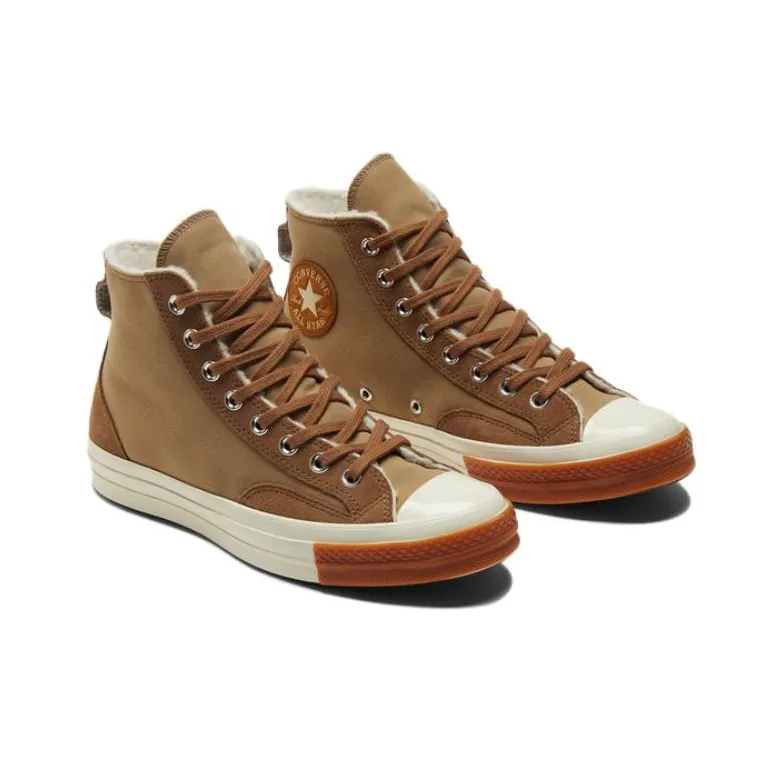Chuck 70 Converse High 'Lined Colorblock Nomad Khaki Gum'-2