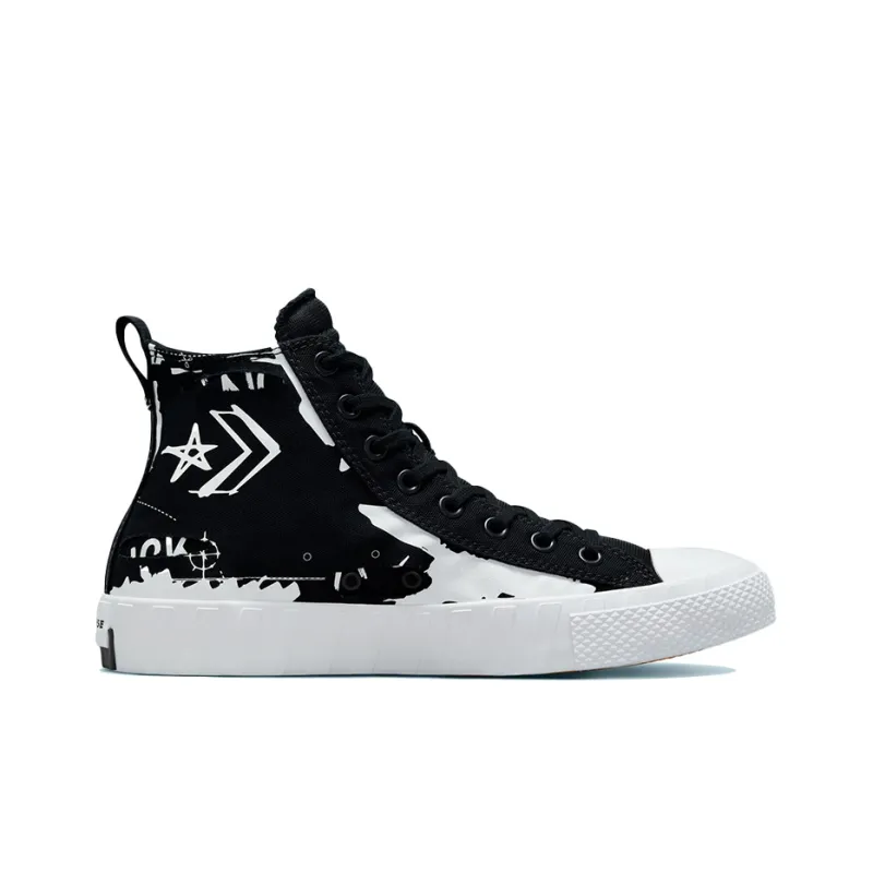 Converse UNT1TL3D Hi Script Print Black-1