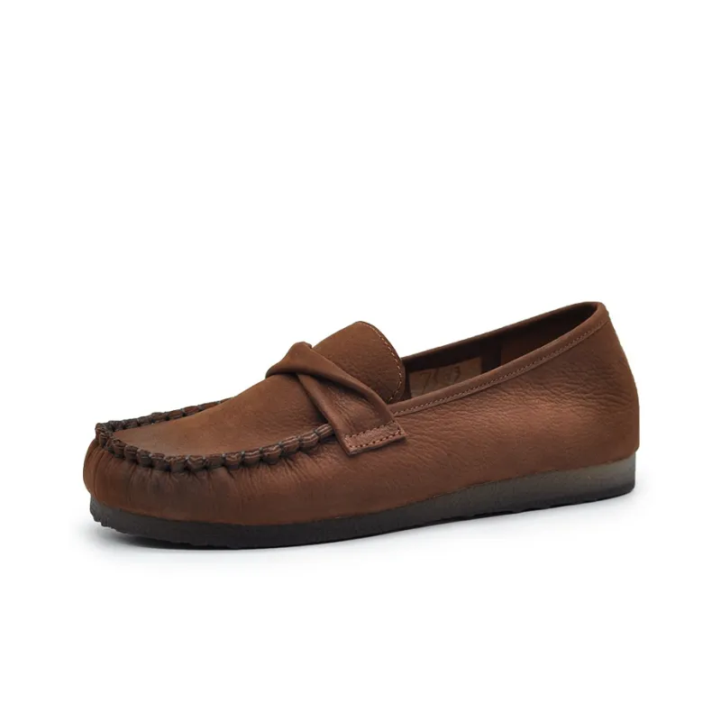 ARTMU Women's Casual Shoes Women's Low Top Coffee/Light Khaki-1