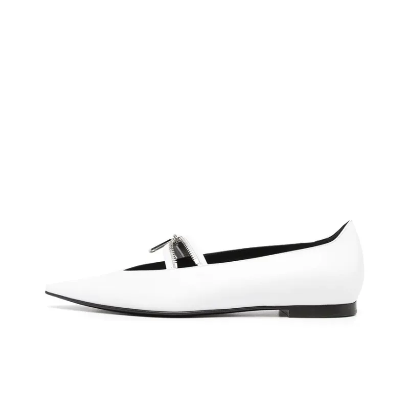 OFF WHITE Paperclip detail Ballerina Shoes Women's-0
