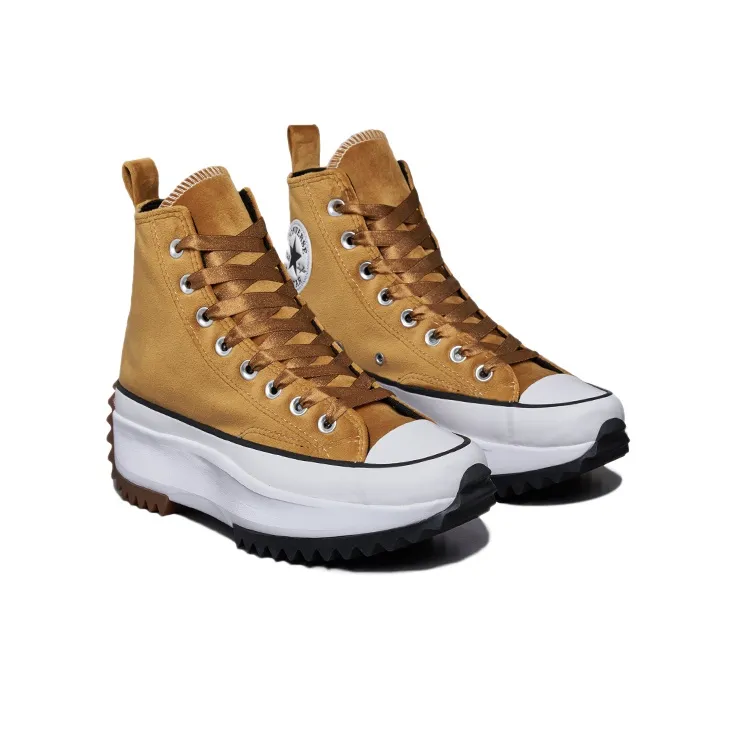 Converse Run Star Hike High Top Canvas Shoes Yellow-2