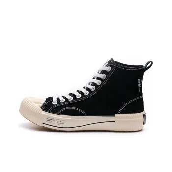 Excelsior Canvas Shoes Unisex High Top Classic Black