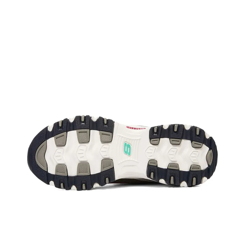 Skechers D'Lites 1.0 'Blue Green Red' Women's-4
