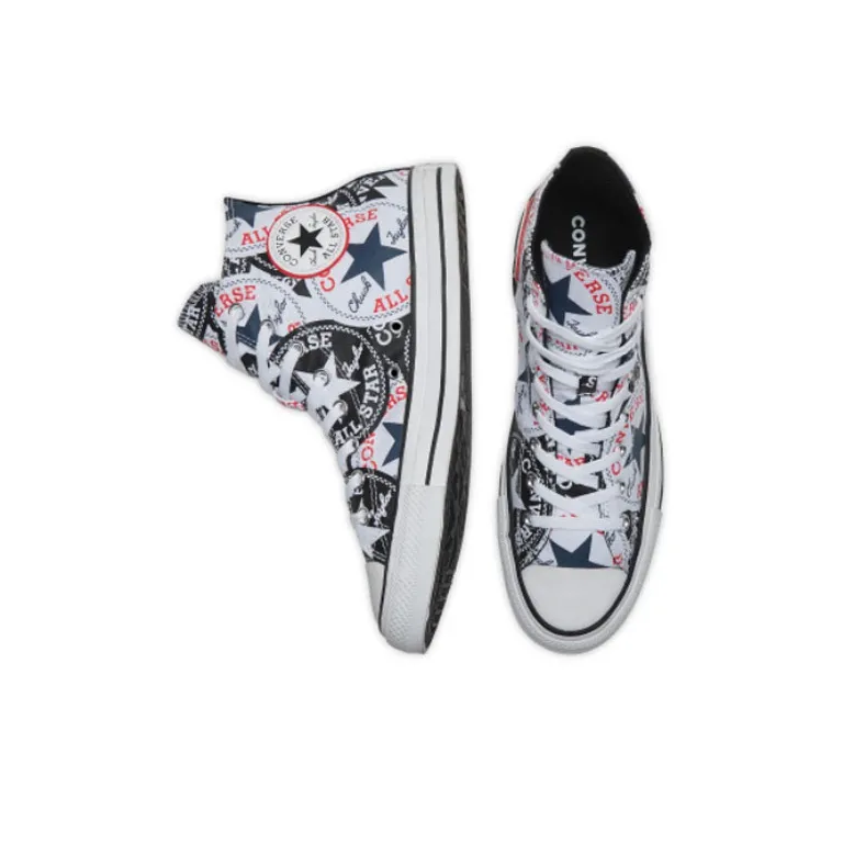 Converse Chuck Taylor All Star 'Black White Red'-3