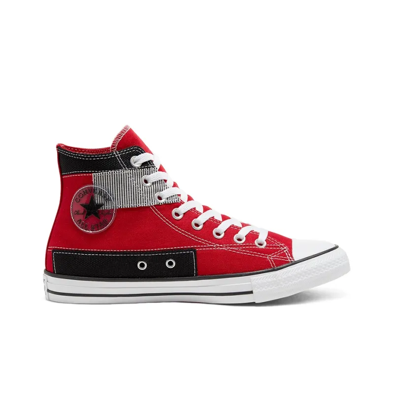Chuck Taylor All Star Converse High 'Patchwork University Red'-1