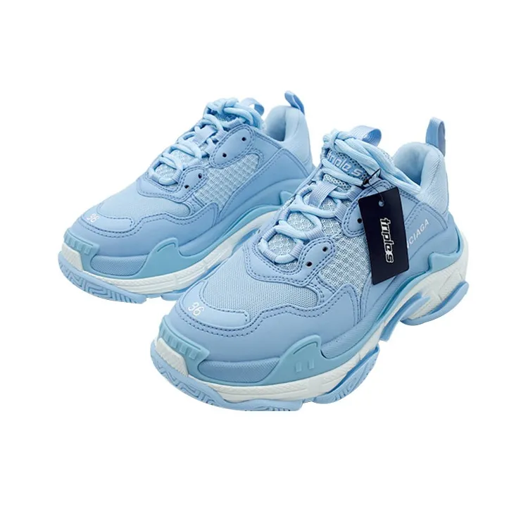 Balenciaga Triple S Sneaker 'Light Blue' Women's-1