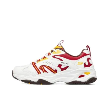 Skechers D'LITES 4.0 'White Red' Women's