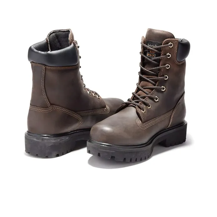 Timberland 8 Inch Pro Direct Attach Waterproof Boot 'Brown Oiled'-3
