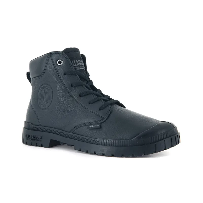 Palladium Pampa Outdoor Boots Unisex High Top Black-2