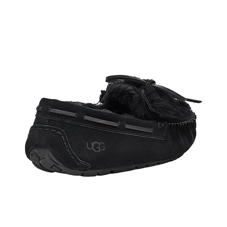UGG Dakota Double Bow Bowknot Black Women's-3
