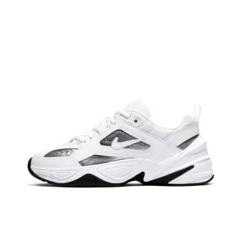 Nike M2K Tekno White Metallic Silver Black Women's