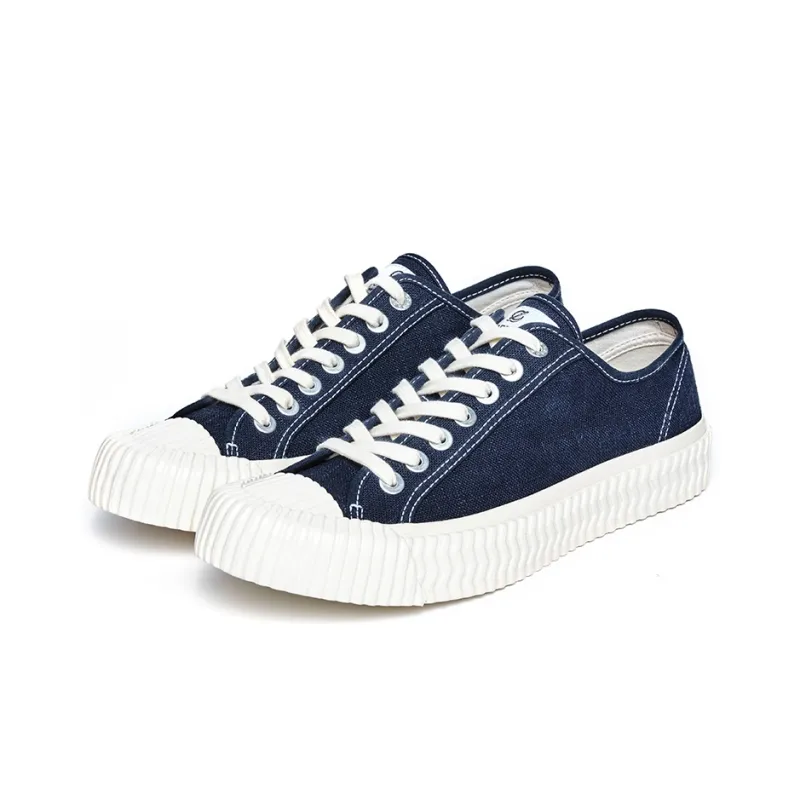 Excelsior Canvas Shoes Unisex Low Top Nordic Blue-1