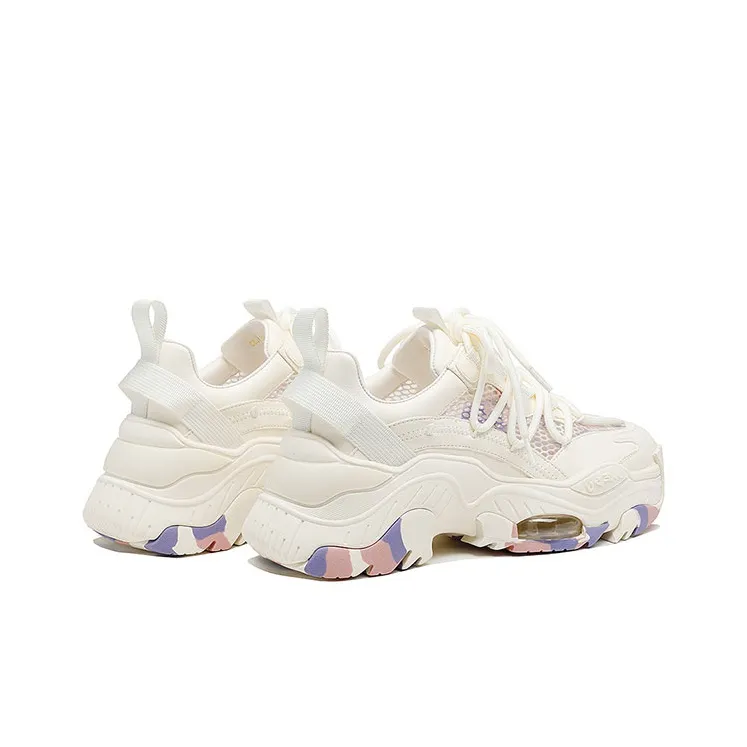 PRETY PEKI Chunky Sneakers Women's Ecru-3