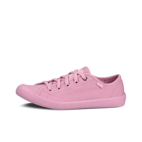 Palladium Anti-Slip Wear-Resistant Low-Top Canvas Shoes Women's Light Pink
