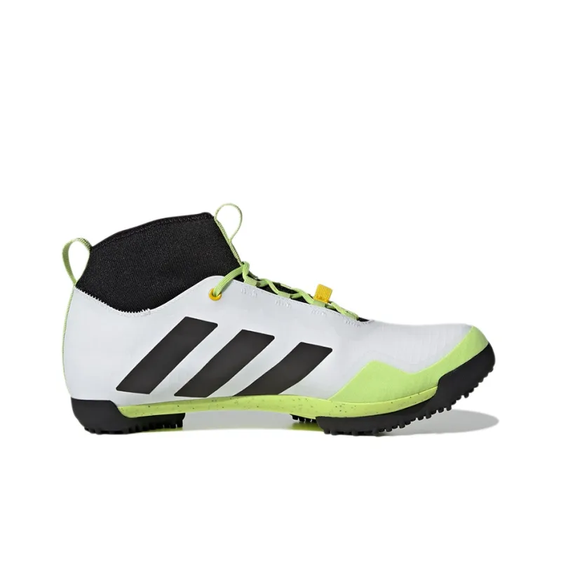 Adidas The Gravel Shoe 'White Black Light Green'-1
