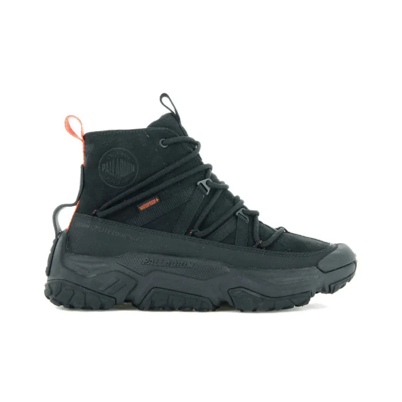 Palladium Off grid Crs Nbk Wp+ Durable Cushioning Ankle Length Outdoor Boots Unisex Black-1