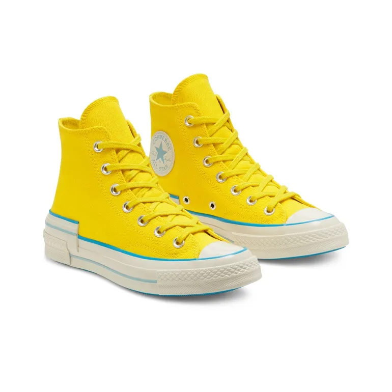 Converse Women's Chuck 70 High 'Popped Color Speed Yellow' Women's-2