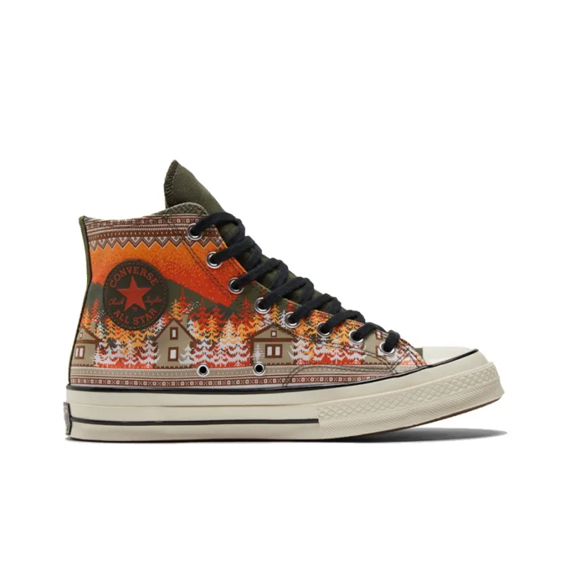 Converse Chuck 70 High 'Holiday Sweater Orange'-1