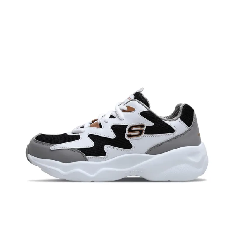Skechers D'lites Airy 'Black White Grey' Women's-0